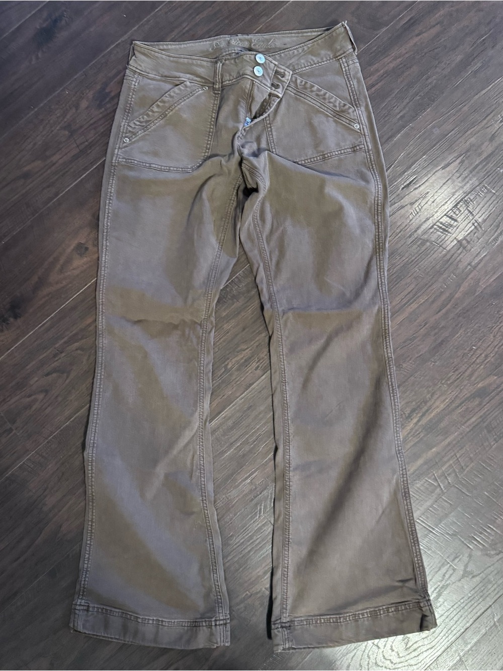 American Eagle Outfitters Brown Flare Jeans